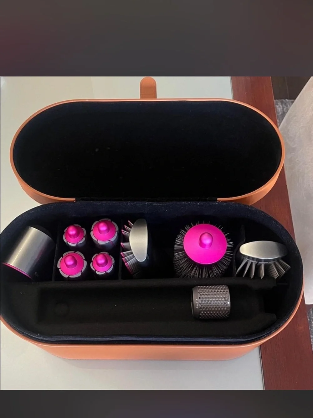 Dyson air wrap storage case and accessories ONLY